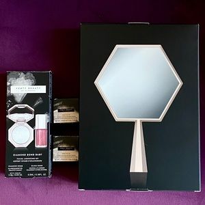 SOLD-Luxury Fenty Beauty Mirror & Makeup Set